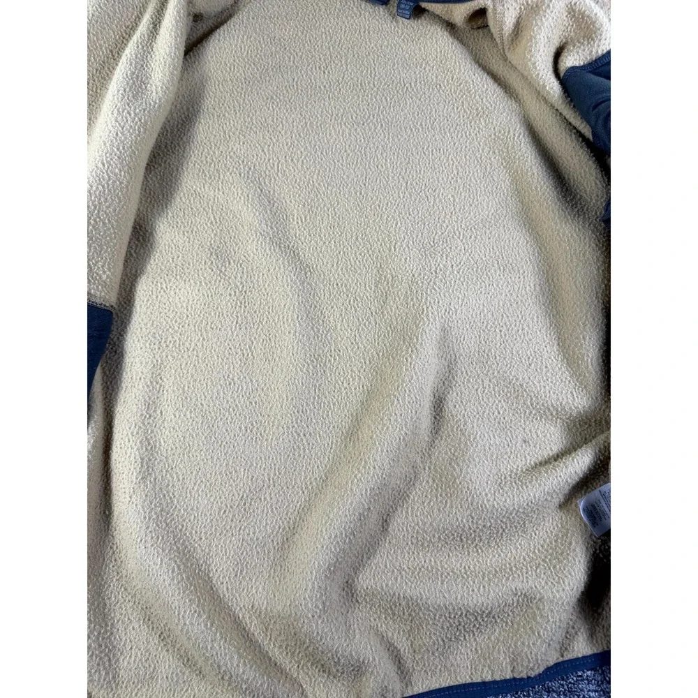 Free Country Fleece Jacket Mens 2XL 50-52 Camel Long Sleeve Full Zip Winter